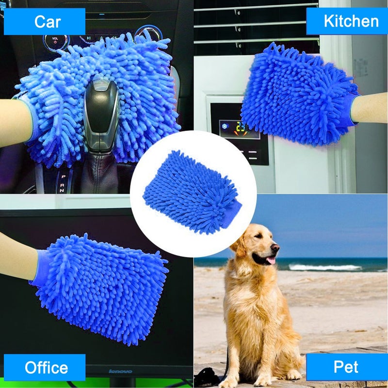 Oumers Bicycle Clean Brush Kit, 10pcs Motorcycle Bike Chain Cleaning Tools Make Chain/Crank/Tire/Sprocket Cycling Corner Stain Dirt Clean, Durable/Practical fit All Bike - Image 5